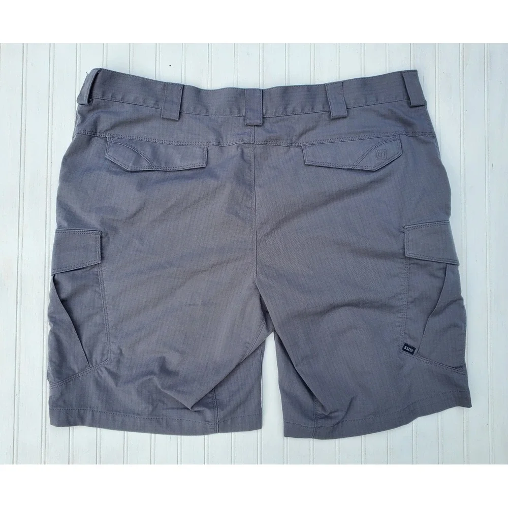 511 Tactical Stryke Shorts Mens 40 Gray Flex-Tac Ripstop Cargo Utility 73327-092